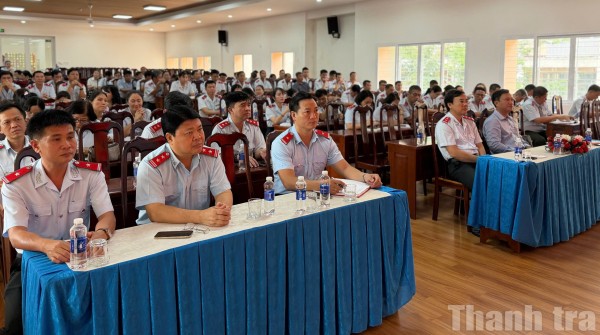 Đảng ủy Thanh tra tỉnh Đắk Lắk tổ chức Hội nghị học tập, quán triệt Nghị quyết Đại hội Đại biểu Đảng bộ UBND tỉnh lần thứ I