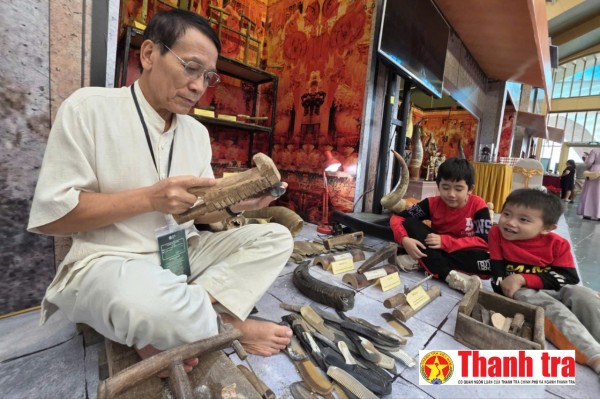 Giữ hồn sừng Việt: Hành trình làm giàu và lan tỏa sinh kế bền vững của nghệ nhân Nguyễn Văn Sử