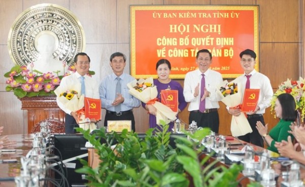 Tây Ninh kiện toàn nhân sự Ủy ban Kiểm tra: Kỳ vọng tạo bước chuyển mạnh trong kỷ luật Đảng