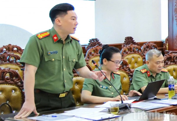 Kiểm tra tiêu chuẩn thể lực ở Thanh tra Bộ Công an: Khỏe để công tác, khỏe để phục vụ Nhân dân