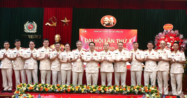 Kiểm tra, giám sát góp phần xây dựng Đảng bộ Thanh tra Bộ Công an trong sạch, vững mạnh