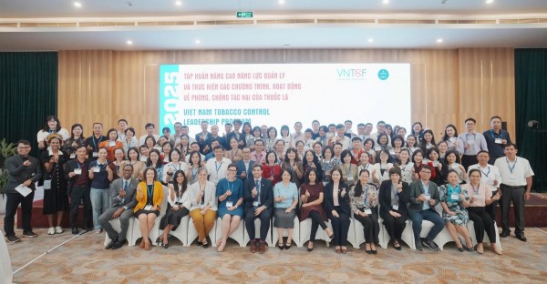 Chuyên gia quốc tế đào tạo, nâng cao năng lực phòng chống tác hại của thuốc lá cho Việt Nam