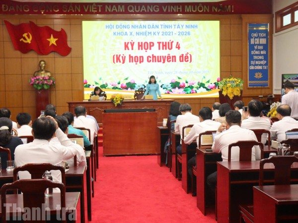 HĐND Tây Ninh thông qua chính sách hỗ trợ người lao động chịu tác động khi sắp xếp tổ chức bộ máy