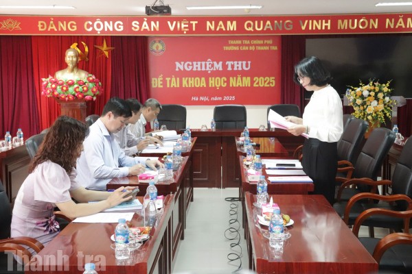 Xây dựng khung chương trình bồi dưỡng kỹ năng tham mưu giải quyết khiếu nại và tham gia tố tụng hành chính