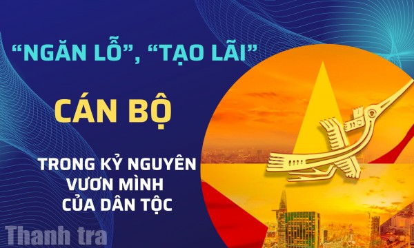 “Ngăn lỗ”, “tạo lãi” cán bộ trong kỷ nguyên vươn mình của dân tộc