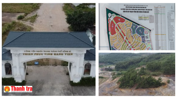 Quảng Ninh: Tháo gỡ vướng mắc, đẩy nhanh Dự án nghĩa trang Thiên Phúc Vĩnh Hằng