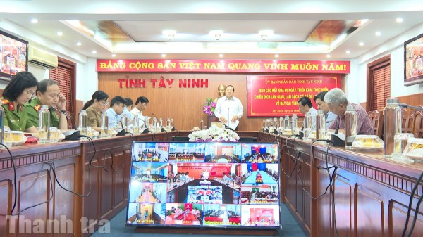 Tây Ninh: 86/96 địa phương hoàn thành “làm giàu, làm sạch” cơ sở dữ liệu đất đai