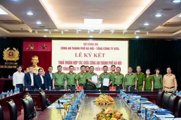 Công an Hà Nội và Gtel hợp tác cung cấp dịch vụ bưu chính cho người dân