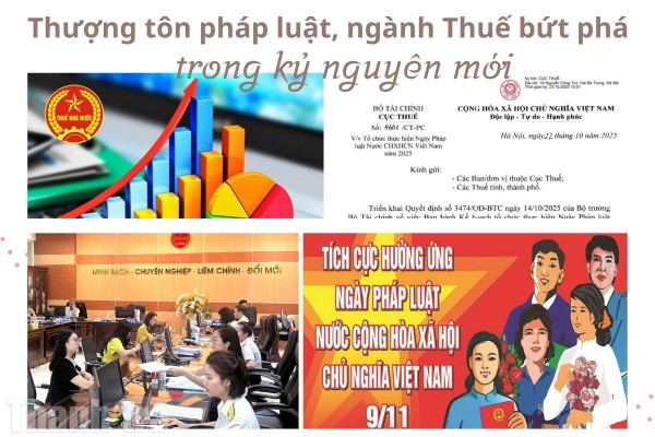 Thượng tôn pháp luật, ngành Thuế bứt phá trong kỷ nguyên mới
