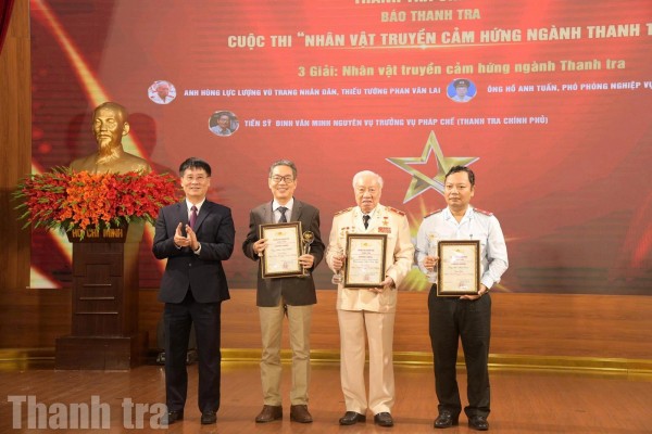 Thư cảm ơn của Ban Tổ chức Cuộc thi ‘Nhân vật truyền cảm hứng ngành Thanh tra’