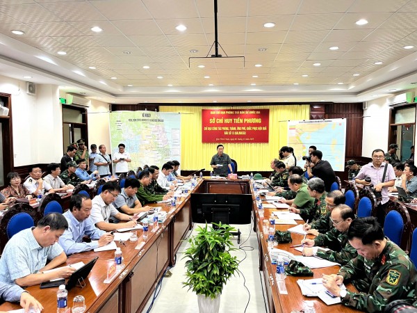 Phó Thủ tướng Trần Hồng Hà chỉ đạo công tác ứng phó với bão số 13 tại Gia Lai