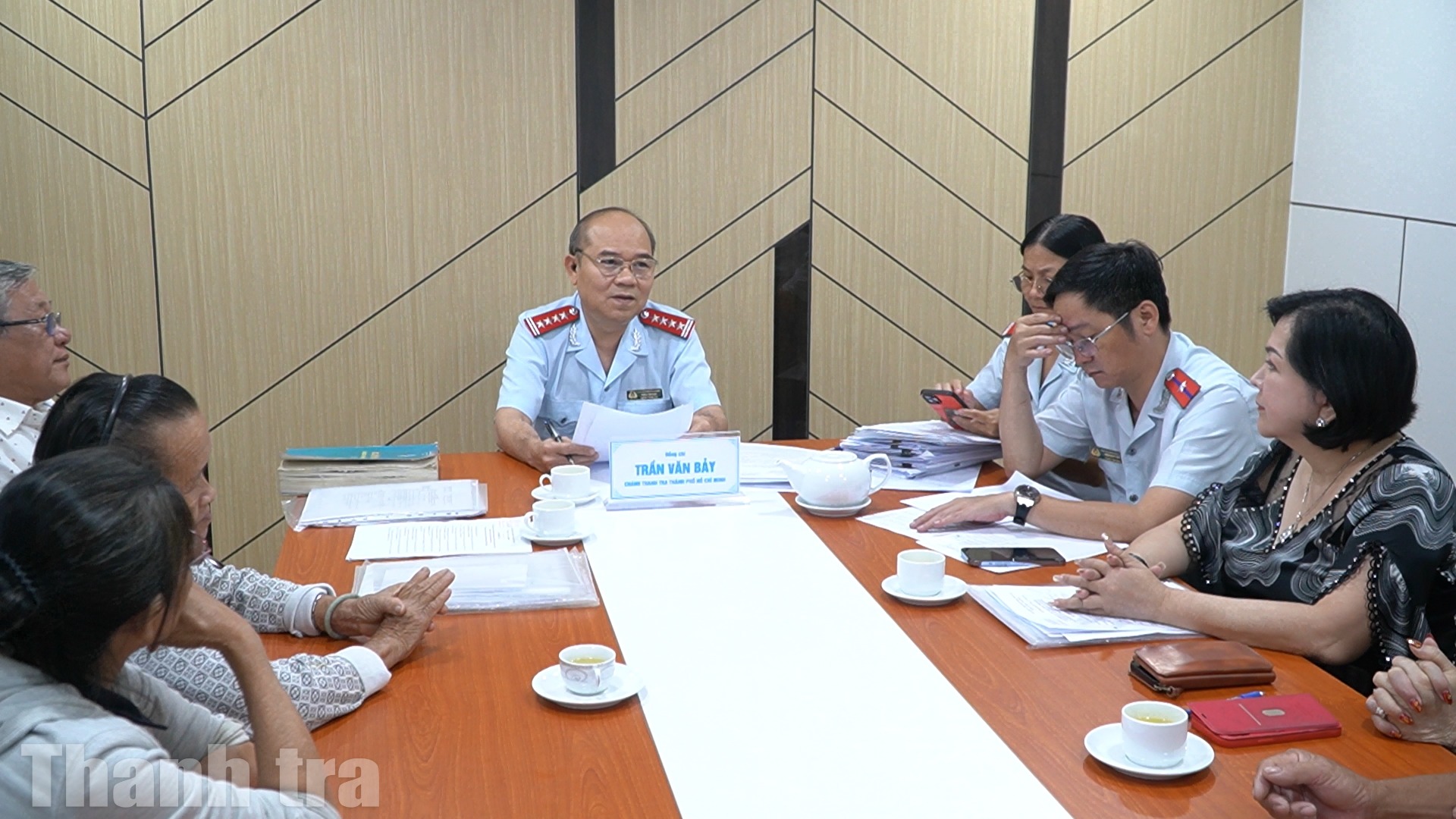 Chánh Thanh tra TP Hồ Chí Minh tiếp công dân định kỳ tháng 11