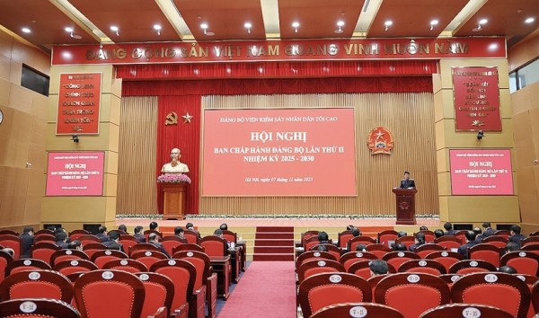 Đảng ủy VKSND Tối cao: Phòng, chống tham nhũng, lãng phí, tiêu cực là nhiệm vụ quan trọng hàng đầu