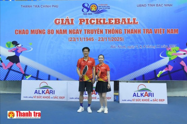 Phó Chánh Thanh tra tỉnh Quảng Ninh Trần Thị Hương: Hội thao được tổ chức chuyên nghiệp, gắn kết và lan tỏa tinh thần đồng đội