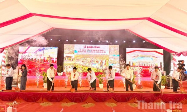 Phó Thủ tướng Chính phủ Nguyễn Chí Dũng dự Lễ khởi công xây dựng trường học tại tỉnh Tuyên Quang