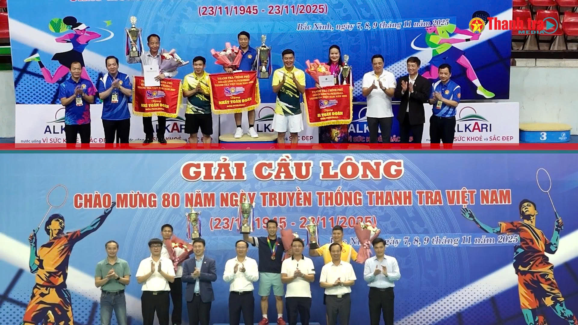 Bế mạc Hội thao ngành Thanh tra năm 2025