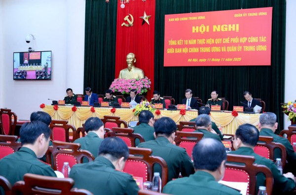 Quân ủy Trung ương và Ban Nội chính Trung ương: Chung sức ngăn chặn, đẩy lùi tham nhũng, lãng phí, tiêu cực