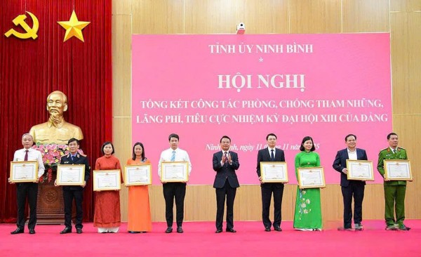 Ninh Bình: Kiên định mục tiêu, đổi mới phương thức, nâng cao hiệu quả thực chất trong công tác PCTN, tiêu cực
