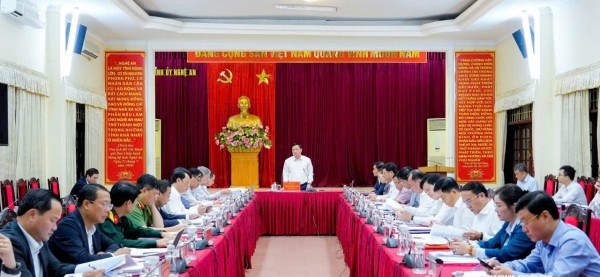 Ban Thường vụ Tỉnh ủy Nghệ An quyết nghị nhiều nội dung trọng tâm cho nhiệm kỳ mới