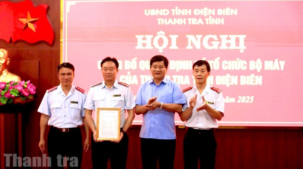 Thanh tra tỉnh Điện Biên - 55 năm giữ vững bản lĩnh, đổi mới vì kỷ cương và niềm tin của Nhân dân