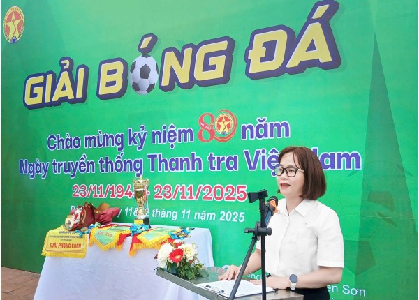 Đà Nẵng sôi nổi Giải bóng đá chào mừng 80 năm Ngày truyền thống Thanh tra Việt Nam
