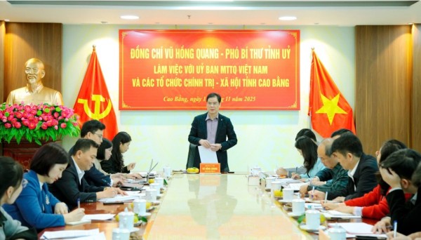 Ủy ban MTTQ tỉnh Cao Bằng huy động hơn 176 tỷ đồng hỗ trợ 3.260 hộ xóa nhà tạm, nhà dột nát