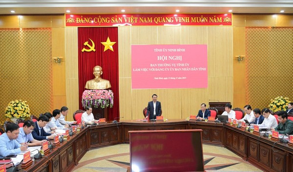 Tỉnh Ninh Bình triển khai các khâu đột phá phát triển kinh tế - xã hội