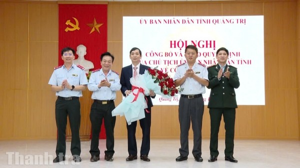 Quá trình công tác của tân Chánh Thanh tra tỉnh Quảng Trị