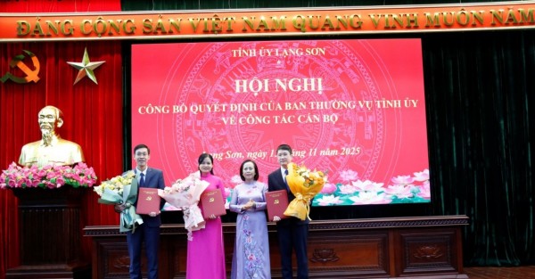 Lạng Sơn điều động, chỉ định, bổ nhiệm nhiều cán bộ