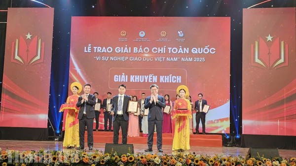 Báo Thanh tra đoạt Giải Báo chí toàn quốc “Vì sự nghiệp Giáo dục Việt Nam” năm 2025