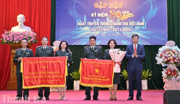 Thanh tra Hải Phòng tổ chức kỷ niệm 80 năm Ngày truyền thống Thanh tra Việt Nam