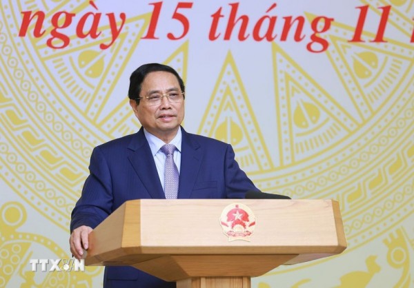 Thủ tướng Chính phủ Phạm Minh Chính gặp mặt đại diện các nhà giáo tiêu biểu cả nước