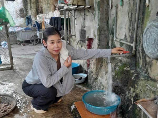 Xã Ba Vì: Người dân hưởng lợi từ nguồn vốn vay nước sạch