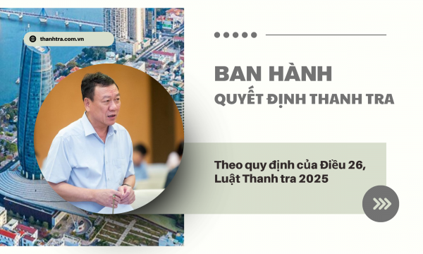 Ban hành quyết định thanh tra: Luật quy định thế nào?