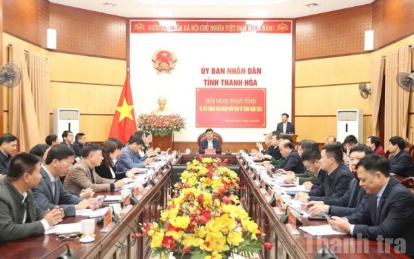 Thanh Hóa quyết liệt thúc đẩy giải ngân vốn đầu tư công năm 2025