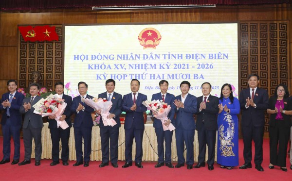 Ông Lê Văn Lương được bầu làm Chủ tịch UBND tỉnh Điện Biên