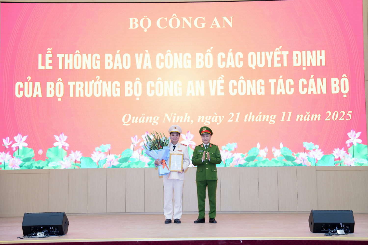 Thiếu tướng Nguyễn Tiến Trung giữ chức vụ Giám đốc Công an tỉnh Quảng Ninh