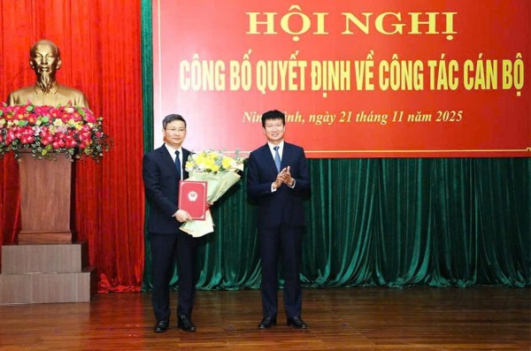 Ninh Bình: Bổ nhiệm ông Lê Văn Cường làm Chánh Thanh tra tỉnh