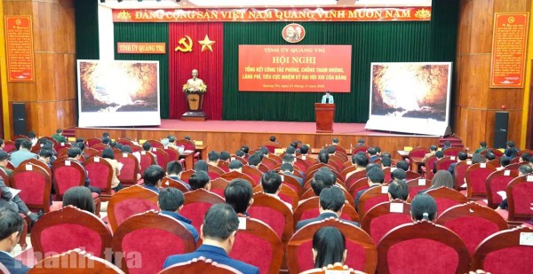 Quảng Trị đẩy mạnh công tác phòng, chống tham nhũng