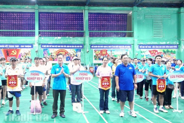 Thanh tra tỉnh Cà Mau tổ chức Giải thể thao chào mừng 80 năm Ngày Truyền thống Thanh tra Việt Nam