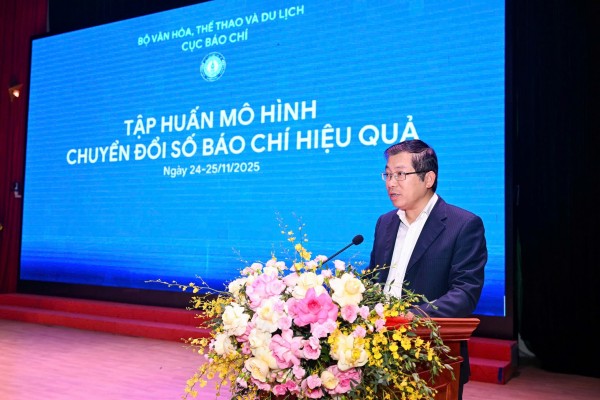 Chuyển đổi số báo chí không đơn thuần là áp dụng công nghệ mới vào quy trình làm báo